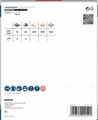 Bosch Power Tools Pro Lochsäge PC HSS-BI Muti Material 121 mm 2608594415