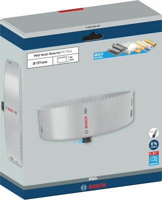Bosch Power Tools Pro Lochsäge PC HSS-BI Muti Material 177 mm 2608594421