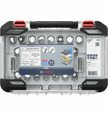 Bosch Power Tools PRO Multi Material PC Plus Lochsägen-Set 25-86 2608594430VE(11)