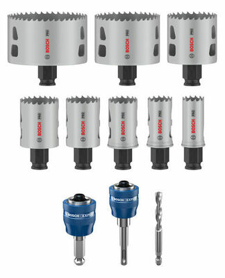 Bosch Power Tools Pro Lochsägen Set Multi Material 11tlg 2608594432VE(11)