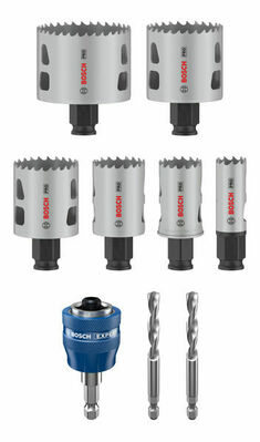 Bosch Power Tools Pro Lochsägen Set Multi Material 9tlg 2608594436VE(9)
