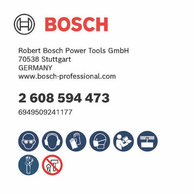 Bosch Power Tools PRO Sheet Metal PC Plus Lochsäge-Set 20 25 2608594473VE(8)