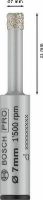 Bosch Power Tools PRO Ceramic dry Bohrer, 7 x 33 x 13 mm 2608599054