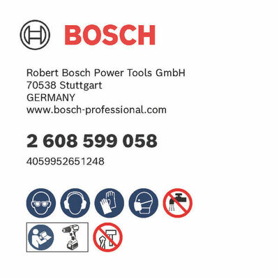 Bosch Power Tools PRO Ceramic dry Bohrer, 14 x 33 x 13 mm 2608599058