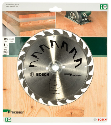 Bosch Power Tools Kreissägeblatt D= 190 mm 2609256866