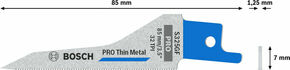 Bosch Power Tools Pro Säbelsägeblatt S1137HBF 5 pcs 2608658987VE(5)