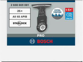 Bosch Power Tools Pro Sägeblatt Starlock AII 65 APIB, 65x40 2608669081