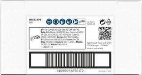 Bosch Power Tools Pro Sägeblatt Starlock MAII 52 APB, 52x75 2608669138