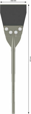 Bosch Power Tools PRO SDS max Spatmeissel 152x635 mm 2608690612