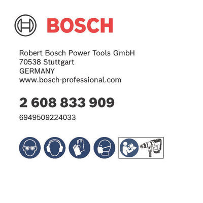 Bosch Power Tools PRO SDS plus-5X Hammerbohrer 16 x 2608833909VE(10)