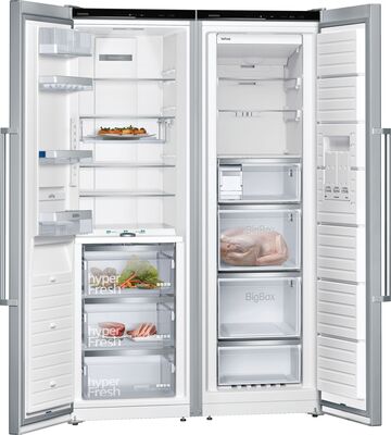 Siemens MDA Kühl/Gefrierkombi-Set SbS KS36FPIDP+GS36NAIDP+ KA95FPIDP