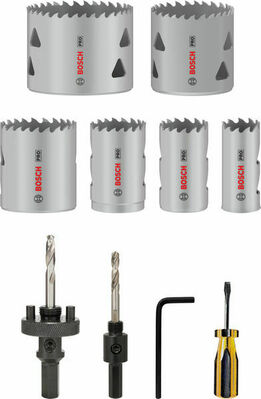Bosch Power Tools Pro Lochsäge HSS-BI Set Multi Material 12tlg 2608900524VE(12)