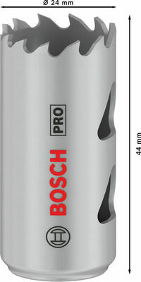 Bosch Power Tools Pro Lochsäge HSS-BI Muti Material 24 mm 2608901497