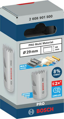 Bosch Power Tools Pro Lochsäge HSS-BI Muti Material 29 mm 2608901500