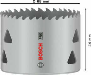 Bosch Power Tools Pro Lochsäge HSS-BI Muti Material 68 mm 2608901523