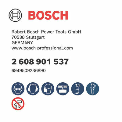 Bosch Power Tools PRO Multi Material Lochsäge 111 mm mit 2608901537