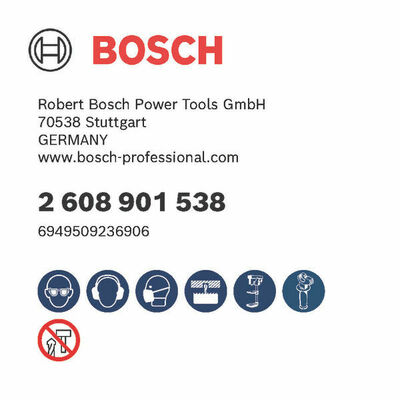 Bosch Power Tools PRO Multi Material Lochsäge 114 mm mit 2608901538