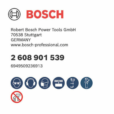 Bosch Power Tools PRO Multi Material Lochsäge 121 mm mit 2608901539