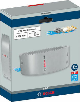 Bosch Power Tools PRO Multi Material Lochsäge 152 mm mit 2608901544