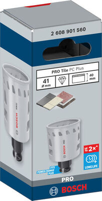 Bosch Power Tools PRO Tile PC Plus Lochsäge, 41 mm, HS 2608901560
