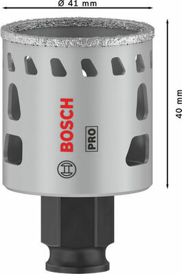 Bosch Power Tools PRO Tile PC Plus Lochsäge, 41 mm, HS 2608901560