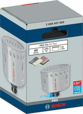 Bosch Power Tools PRO Tile PC Plus Lochsäge, 60 mm, HS 2608901565