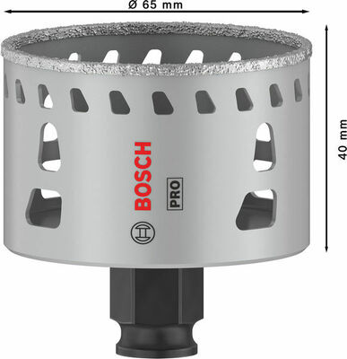 Bosch Power Tools PRO Tile PC Plus Lochsäge, 65 mm, HS 2608901567
