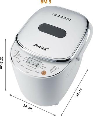 Steba Brotbackautomat BM 3 weiß/si