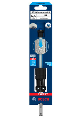 Bosch Power Tools Expert Sds-Plus-Saugbohrer Clean 6.5x100 S 2608901758