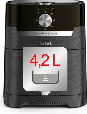 Tefal Heißluft-Fritteuse EasyFry XL CLASSIC EY 5018 ant-geb