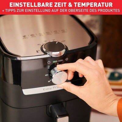 Tefal Heißluft-Fritteuse EasyFry XL CLASSIC EY 5018 ant-geb
