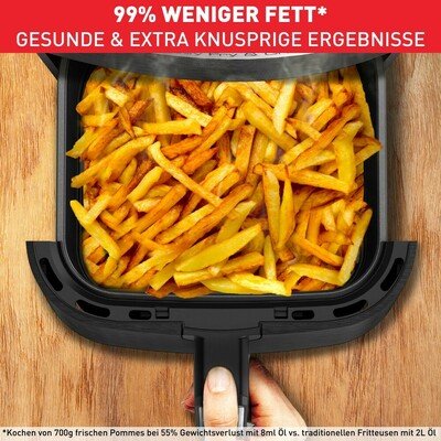 Tefal Heißluft-Fritteuse EasyFry XL CLASSIC EY 5018 ant-geb