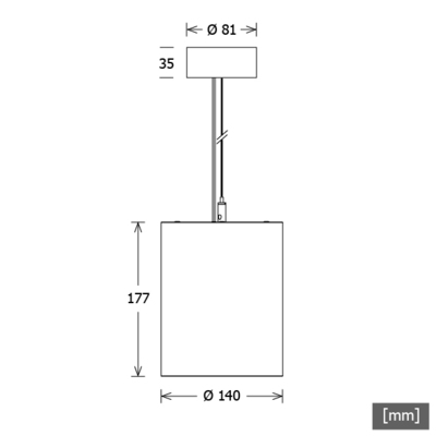 LTS Licht&Leuchten Pendelleuchte 927, DALI, weiß BTN-PA304.927.WFD.ws