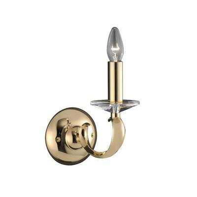 Brumberg Leuchten Wandleuchte E14 gold 1x40W max. 50801050