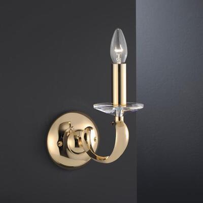 Brumberg Leuchten Wandleuchte E14 gold 1x40W max. 50801050
