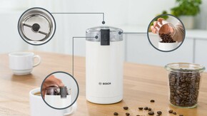 Bosch SDA Kaffeemühle 180W,max.75g TSM6A011W weiß