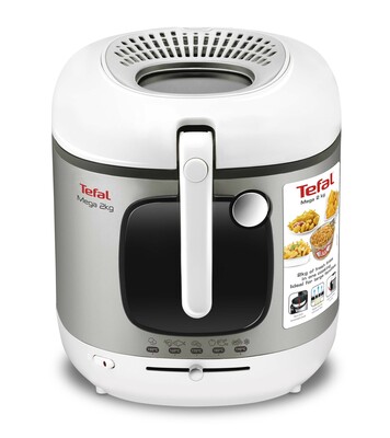 Tefal Fritteuse MEGA XXL FR4800 weiß