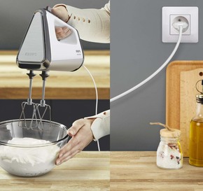 Krups Handmixer m.Mixstab 3Mix 9000 GN9121 weiß/si