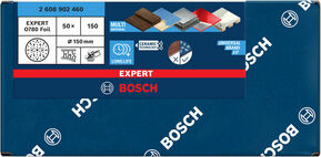 Bosch Power Tools Schleiffolie Expert O780 150mm,K150,50St 2608902460