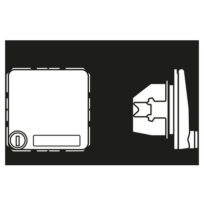 Jung SCHUKO-Steckdose 16A 250V m.Berührungsschutz CD 1520 NAKLSL O