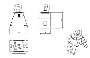 Lichtline Befestigung FX0001
