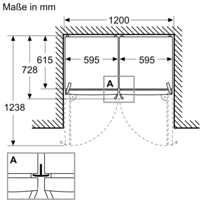 Bosch MDA Gefriergerät GSN36VCCG