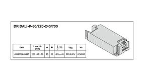 Ledvance LED-Downlight 840, DALI DLSLIM.DAD100V9.5WMS