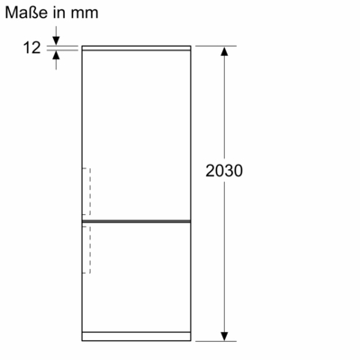 Bosch MDA Kühl/Gefrierkombi KGN492LAF