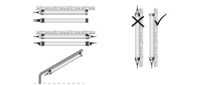Ledvance LED-Feuchtraumleuchte 840, IP69, 0,6m DPMAX600S25W840VW69