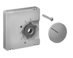 Alre-it Deckelset 55x55 alu, matt für Merten JZ-001.131/ME