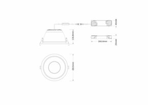 Ledvance LED-Downlight 940, DALI DLCTDAD200P30WMSU19