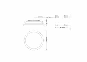 Ledvance LED-Downlight 940, DALI DLCTDAD250P42WMSOP
