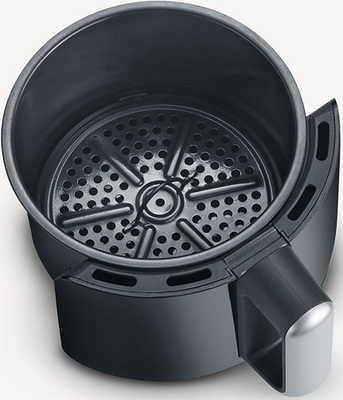 Severin Doppel-Heißluftfritteuse 2x4L FR 2453 sw/si