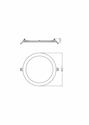 Ledvance LED-Downlight 840 DLSLIMD205V19W/ML-MC
